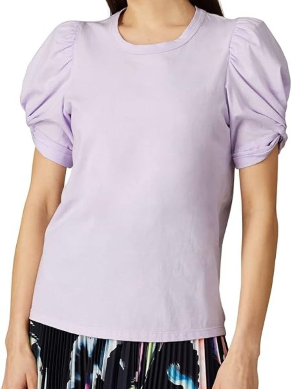 A.L.C. Kati Tee Lavender Size XS Modern Luxury Elevated Basic Office